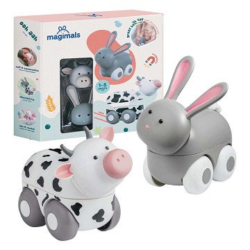 Magimals Wheely Farm Box – 6-tlg.