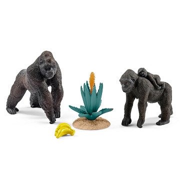 schleich Gorilla Familie