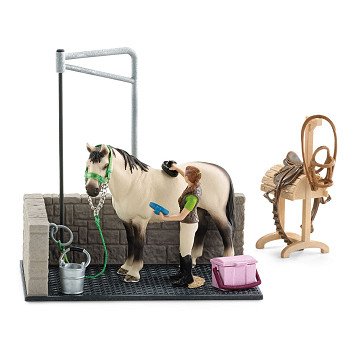 schleich HORSE CLUB Horse Wash Box 42104
