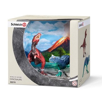 schleich Carnotaurus and Giganotosaurus