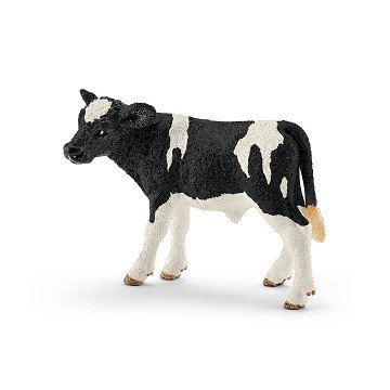 Schleich FARM WORLD Schwarz-weißes Kalb 13798
