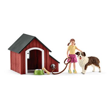 schleich FARM WORLD Hondenhok 42376