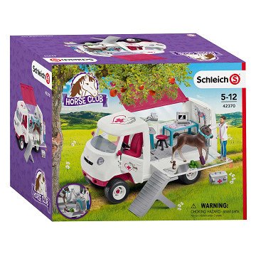 Schleich Horse Club Mobile Vet with Hanoverian Foal 42370