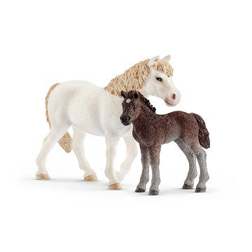 schleich HORSE CLUB Pony and Foal 42423