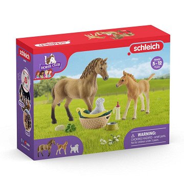 Schleich Horse Club Baby Animal Care Set 42432