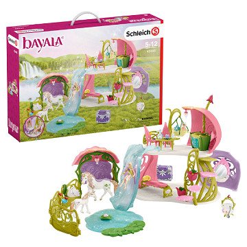 schleich BAYALA Glitter Flower House with Unicorns 42445