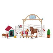 Schleich HORSE CLUB Hannahs Gäste mit Ruby Dog 42458