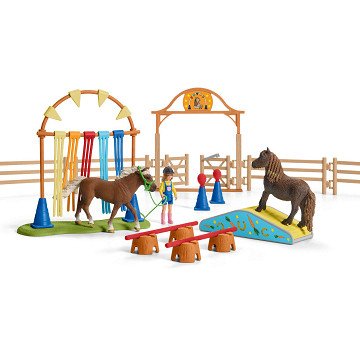 Schleich HORSE CLUB Pony-Agility-Training 42481