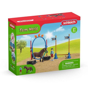Schleich HORSE CLUB Pony-Agility-Wettbewerb 42482