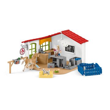 schleich FARM WORLD Veterinary practice with animals 42502