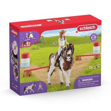Schleich HORSE CLUB HORSE CLUB Hannah's Western Row Set 42441