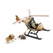 Schleich WILD LIFE Tierrettungshubschrauber 42476