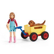 schleich FARM WORLD Outing with the Bolderkar 42543