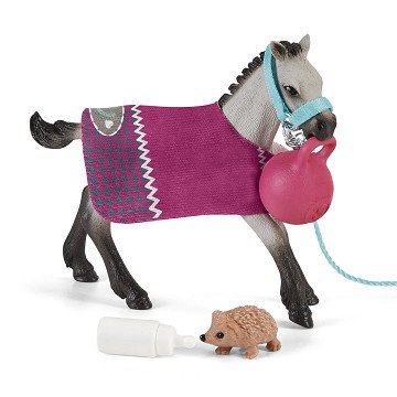 schleich HORSE CLUB Speelplezier Met Veulen 42534