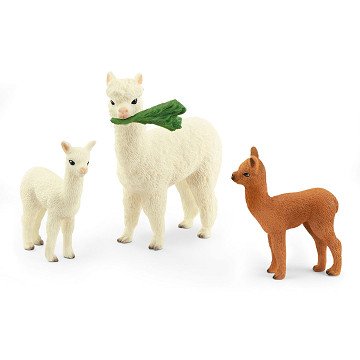 schleich WILD LIFE Alpaca family 42544