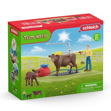 schleich FARM WORLD Kuhwaschplatz 42529