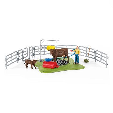 schleich FARM WORLD Koe Wasplaats 42529