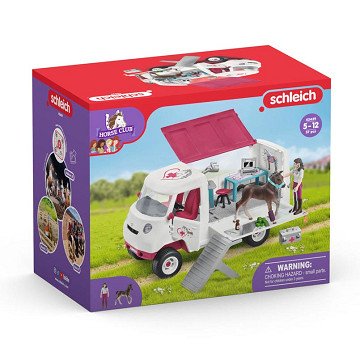 Schleich Horse Club Mobile Vet with Hanoverian Foal 42439