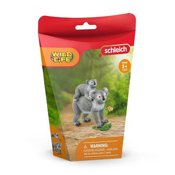 Schleich WILD LIFE Koala Mother with Baby 42566