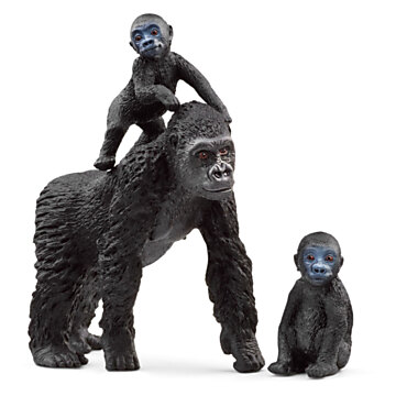schleich WILDLIFE Gorilla Family 42601