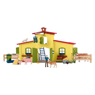 schleich FARM WORLD Grote Stal 42605