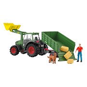 Schleich Farm World Traktor mit Anhänger 42608