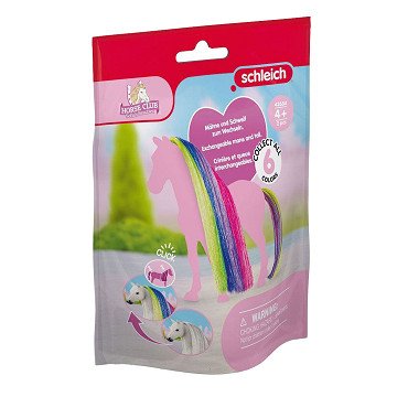 Schleich HORSE CLUB Hair Beauty Pferde Regenbogen 42654