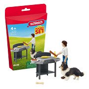 schleich HORSE CLUB Barbecue met Tom - 42754