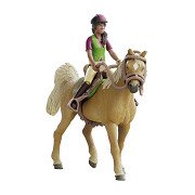 schleich HORSE CLUB Sarah & Mystery 42714