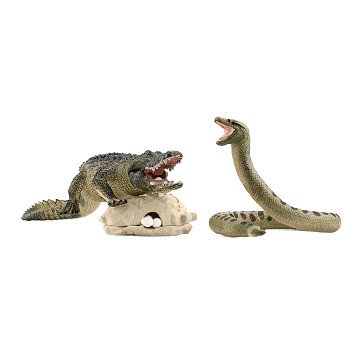 schleich WILD LIFE Danger in the Swamp 42559