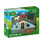 schleich FARM WORLD Avonturenpret Voor Kleine Puppy's 42763