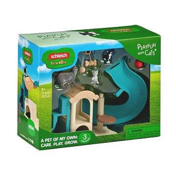 schleich FARM WORLD Speelplezier voor Katten 42764
