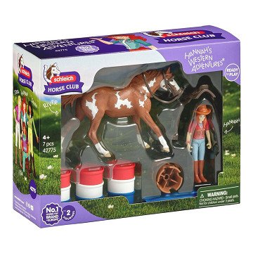 schleich HORSE CLUB Hannah's avontuur in het westen 42775
