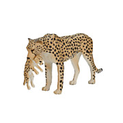 Mojo Wildlife Cheetah Female with Cub - 387167