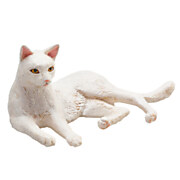 Mojo Farmland Liegende Katze Weiß – 387368