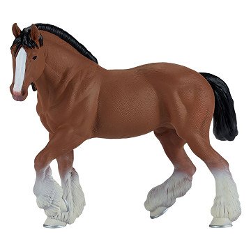 Mojo Horse World Braunes Clydesdale-Pferd – 381084