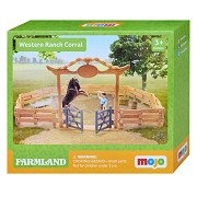 Mojo Farmland Western Ranch with Horse and Cowboy Playset - 380064