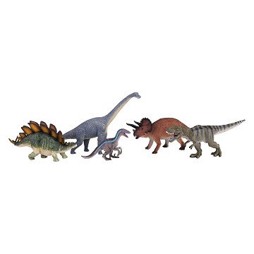 Mojo Prehistory My First Dinosaurs Playset, 5 pieces.  - 380028