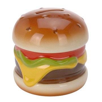 Hamburger Piggy Bank