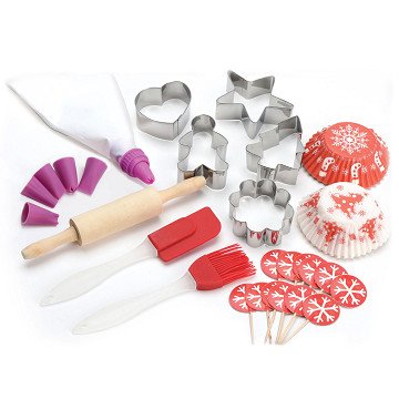 Christmas baking set, 28 pcs.