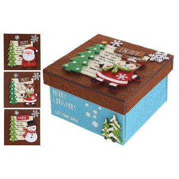 Cadeaudoos Vilt - Kerst