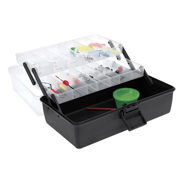 Fishing box with accessories