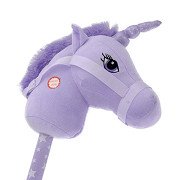 Hobbyhorse Unicorn with Sound - Purple, 68cm