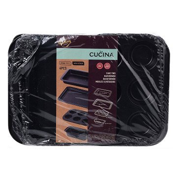 Baking tins, Set of 4