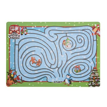 Knutsel Placemat Kerst