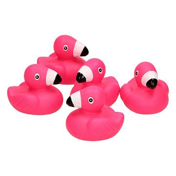 Bath toy set - Flamingo, 5 pcs.