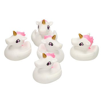 Bath toy set - Unicorn, 5 pcs.