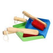 Children's dustpan and tin colored