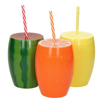 Drinkbeker met Rietje