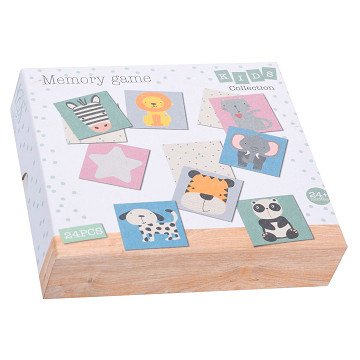 Memory game Animals, 24 pcs.